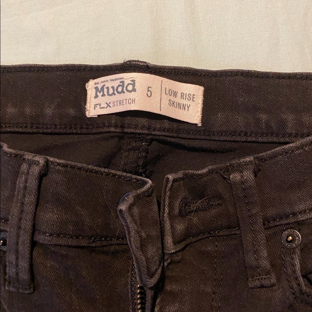 Women’s 5 Black Mudd Jeans - Picture 4 of 4